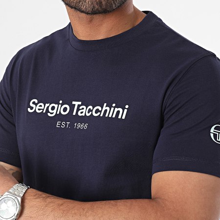 Sergio Tacchini - Goblin 40514 Camiseta azul marino