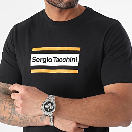 Sergio Tacchini - Camiseta Lared 40527 Negro