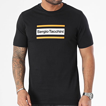 Sergio Tacchini - Tee Shirt Lared 40527 Noir