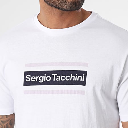 Sergio Tacchini - Tee Shirt Lared 40527 Blanc