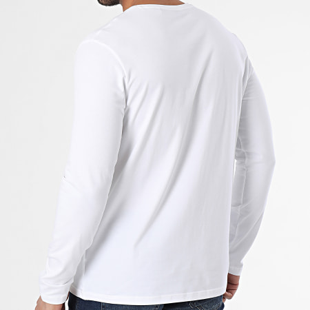 BOSS - Camiseta de manga larga Mix And Match 50515390 Blanco