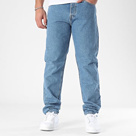 Jack And Jones - Chris Jeans rilassati in denim blu