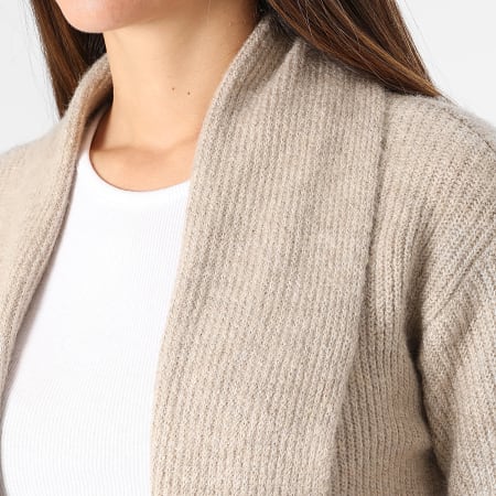 Only - Chaqueta de mujer Hudson Life Beige Chiné