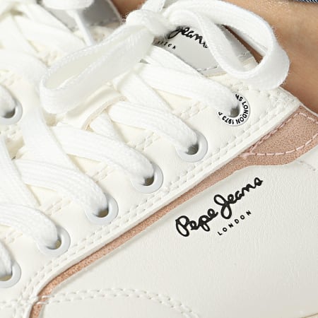 Pepe Jeans - Sneakers Kenton Mix Donna PLS31560 Factory Bianco