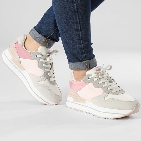 Pepe Jeans - Rusper Jelly Sneakers donna PLS40003 Face Pink