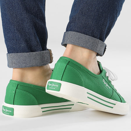 Pepe Jeans - Sneakers Brady Basic Donna PLS31287 Verde