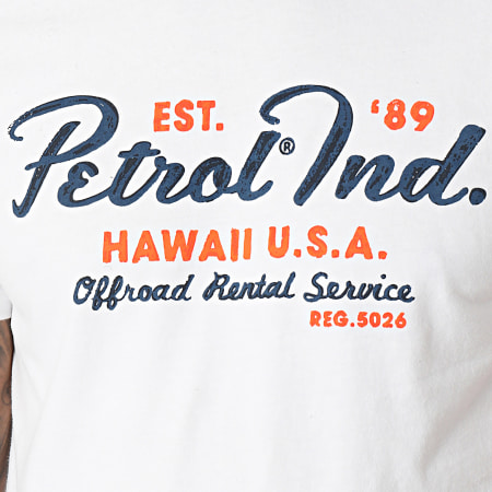 Petrol Industries - Tee Shirt M-1040-TSR601 Blanc