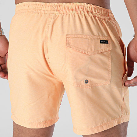 Quiksilver - Pantaloncini da bagno Everyday Deluxe Volleyball AQYJV03152 Arancione chiaro