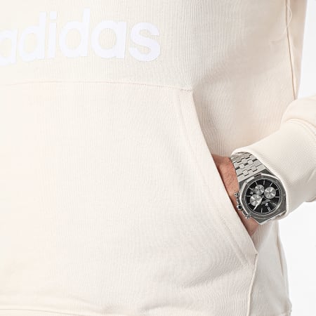Adidas Originals - Sudadera con capucha Trefoil IM9408 Beige