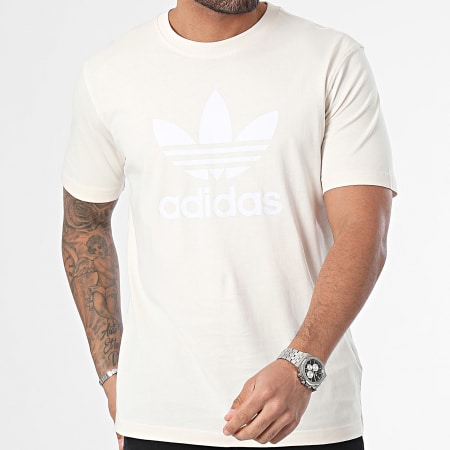 Adidas Originals - Camiseta Trefoil IU2367 Beige