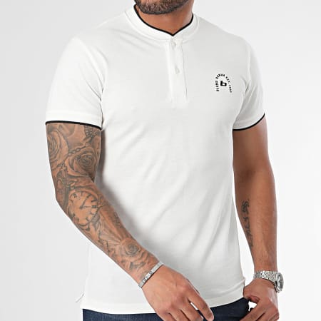 Blend - Poloshirt met korte mouwen 20716467 Wit