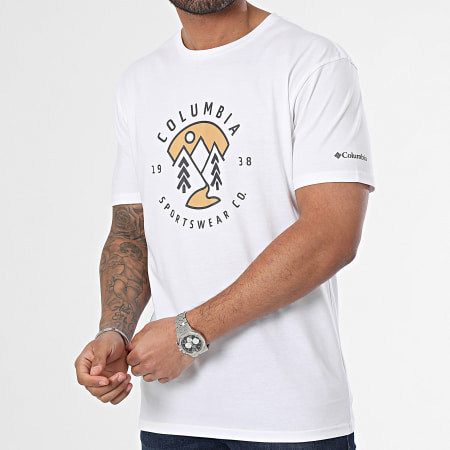 Columbia - Rapid Ridge Graphic Camiseta 1888813 Blanco