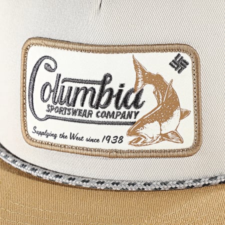 Columbia - Casquette Snapback Flat Brim 2032021 Beige Camel Gris