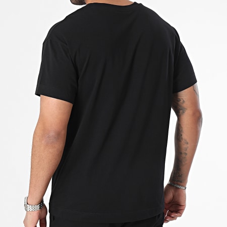 HUGO - Camiseta de tirantes y pantalón corto de jogging 50510451 Negro