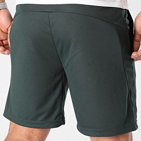 Le Coq Sportif - Pantaloncini da jogging 2410230 Verde scuro Bianco