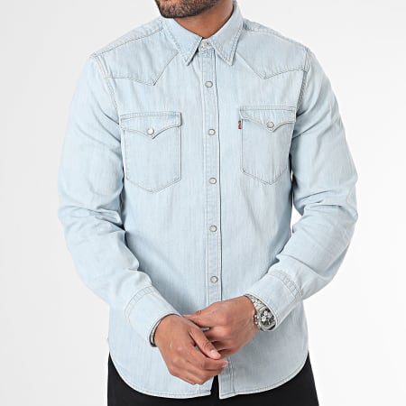 Levi's - Camicia jeans a maniche lunghe 85744 Blu Denim