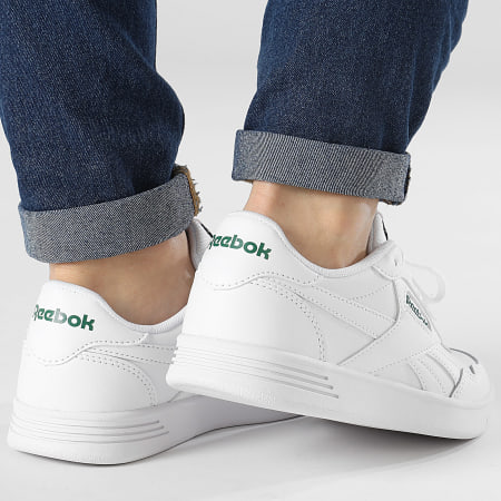 Reebok - Zapatillas Mujer Reebok Court Advance 100010635 Calzado Blanco Clover Verde