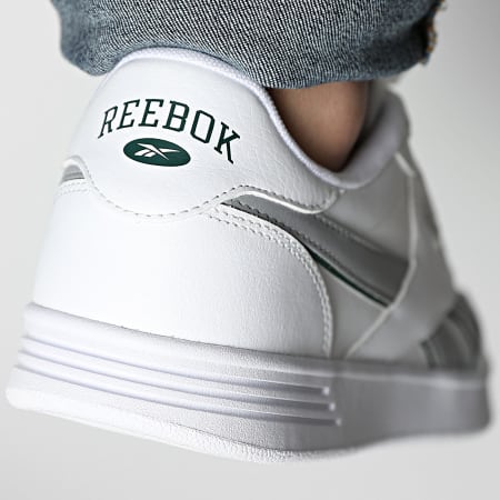 Reebok - Baskets Reebok Court Advance 100074278 Footwear White Pure Grey4 Dark Green
