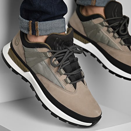 Timberland - Euro Trekker Lace Up A6BQH Sneakers in nabuk color taupe chiaro
