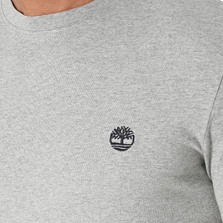Timberland - Camiseta Dun-River Gris Moteado