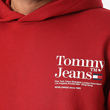 Tommy Jeans - Sweat Capuche Modern Tommy 8860 Rouge
