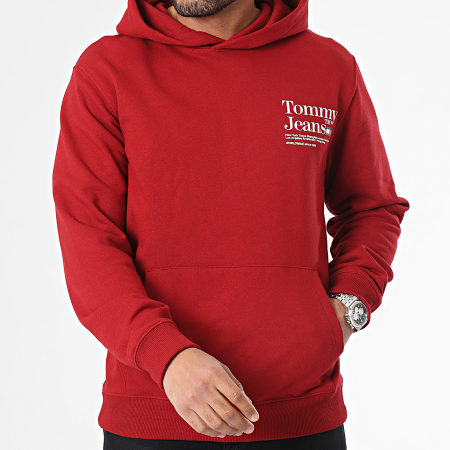 Tommy Jeans - Felpa con cappuccio Modern Tommy 8860 Rosso