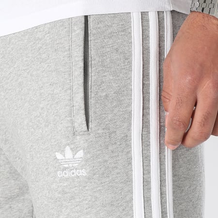 Adidas Originals - Pantaloni da jogging a 3 strisce IM9318 Grigio erica