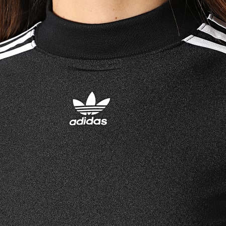 Adidas Originals - Tee Shirt Manches Longues Crop Femme IU2428 Noir