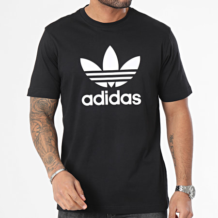 Adidas Originals - Camiseta Trefoil IU2364 Negro