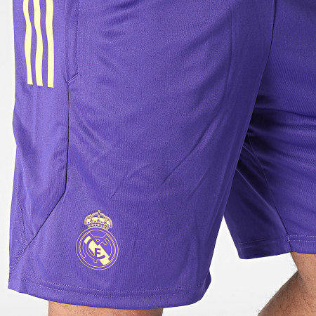 Adidas Sportswear - Short Jogging A Bandes Real Madrid IQ0540 Violet