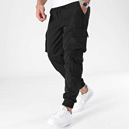 MTX - Pantaloni cargo neri