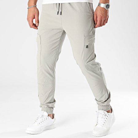 MTX - Pantaloni cargo grigio chiaro