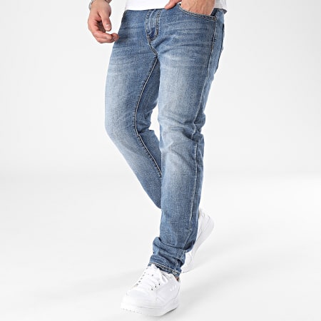 MTX - Jeans slim in denim blu