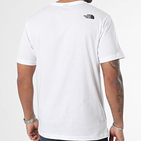 The North Face - Tee Shirt Fine A87ND Blanc