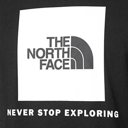 The North Face - Tee Shirt Raglan Redbox A87NJ Noir