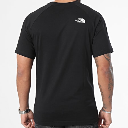 The North Face - Redbox A87NJ Raglan T-shirt Zwart