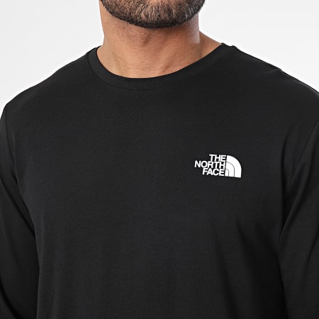 The North Face - Redbox A87NN Camiseta de manga larga Negra