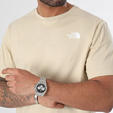 The North Face - Camiseta Redbox A87NP Beige