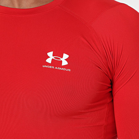 Under Armour - Camiseta deportiva de manga larga 1361524 Rojo