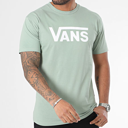 Vans - Tee Shirt Classic 00GGG Vert Blanc