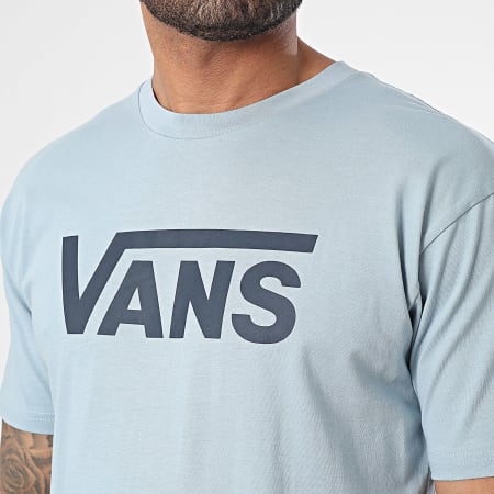 Vans - Tee Shirt Classic 00GGG Bleu Clair Bleu Marine