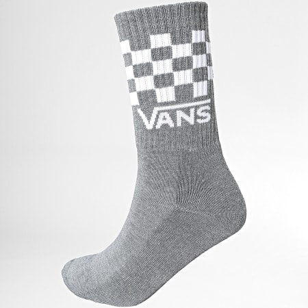 Vans - Juego de 3 pares de calcetines 00F0W Black White Heather Grey