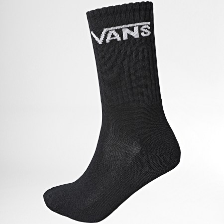 Vans - Lote de 3 pares de calcetines 00F0X Blanco Negro