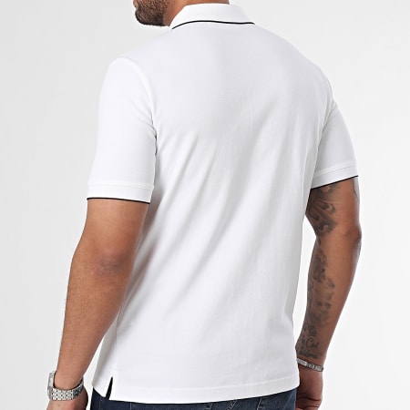 Calvin Klein - Polo Manches Courtes Tipping 2751 Blanc