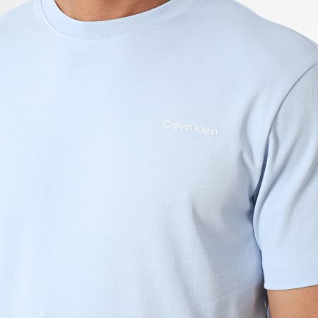 Calvin Klein - Micro Logo Interlock Tee 9894 Azzurro