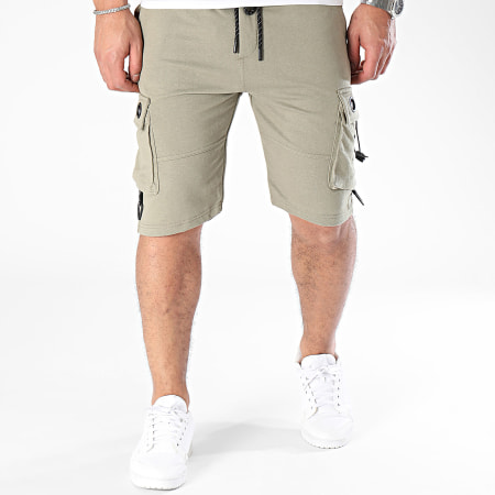 Classic Series - Pantalones cortos cargo verde caqui claro