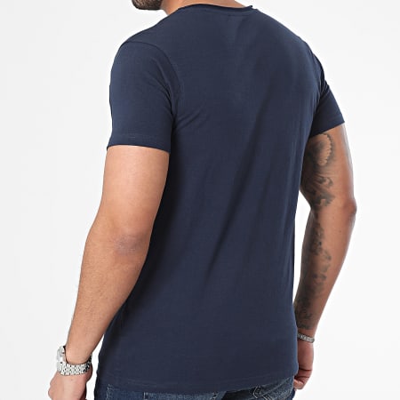 Deeluxe - Mahina Pocket Tee Shirt 04T1150M Blu marino