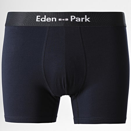 Eden Park - Set di 2 boxer EP1221H35P2 blu navy rosa
