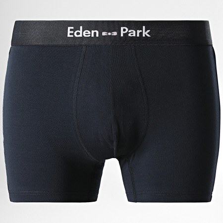 Eden Park - Lot De 2 Boxers EP1221H36P2 Bleu Marine