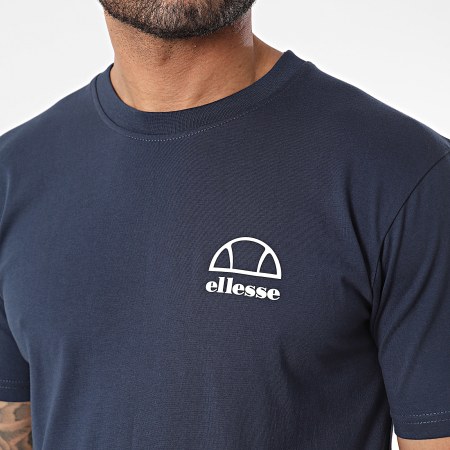 Ellesse - Ensemble Tee Shirt Et Short Jogging Malaren SLF20419 Bleu Marine